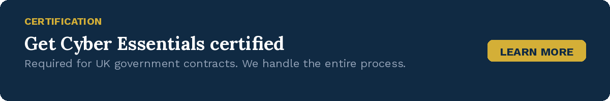 Cyber Essentials Certification